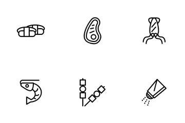 Alimento Paquete de Iconos