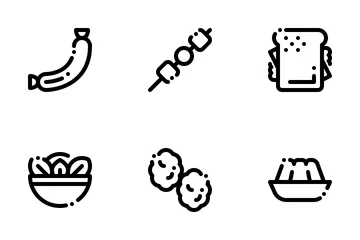 Alimento Paquete de Iconos