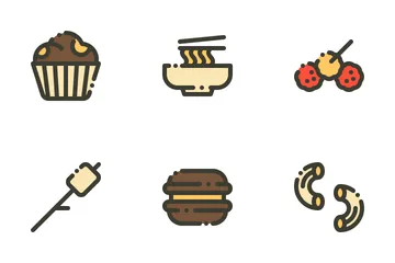 Alimento Paquete de Iconos