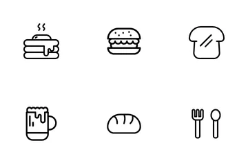 Alimento Paquete de Iconos