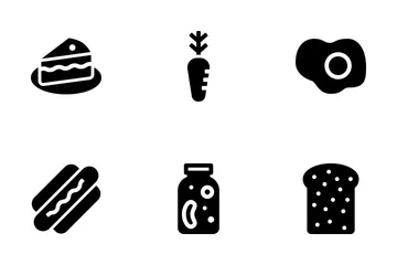 Alimento Paquete de Iconos