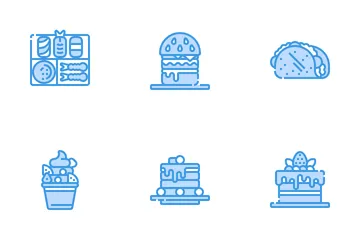 Alimento Paquete de Iconos