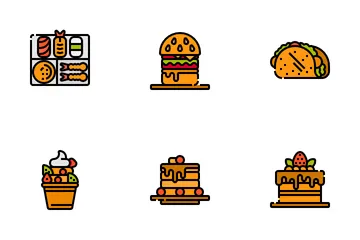 Alimento Paquete de Iconos