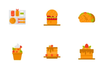 Alimento Paquete de Iconos