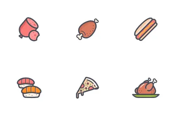 Alimento Paquete de Iconos