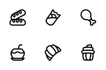 Alimento Paquete de Iconos