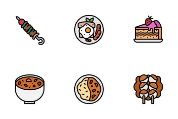 Alimento Paquete de Iconos