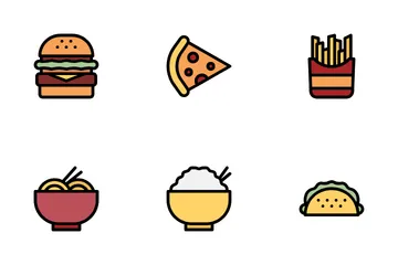 Alimento Paquete de Iconos