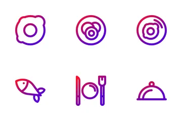 Alimento Paquete de Iconos