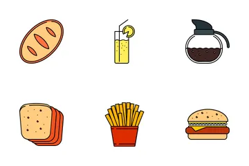 Alimento Paquete de Iconos