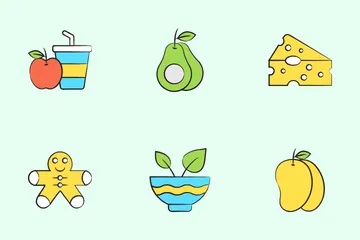 Alimento Paquete de Iconos