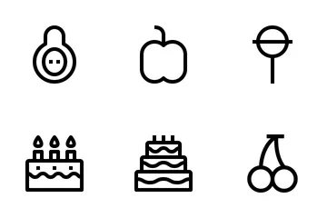 Alimento Paquete de Iconos