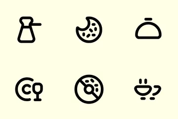 Alimento Paquete de Iconos