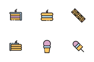 Comida dulce Icon Pack