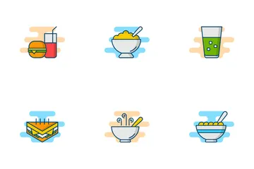 Comida e bebida Pacote de Ícones