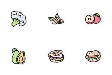 Comida e Bebidas Pacote de Ícones