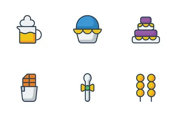 Comida rápida Paquete de Iconos