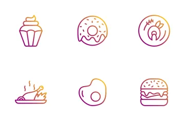 Alimentos y bebidas Icon Pack