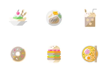 Alimentos y bebidas Paquete de Iconos
