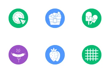 Alimentos y bebidas Paquete de Iconos