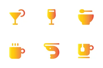 Alimentos e bebidas Icon Pack