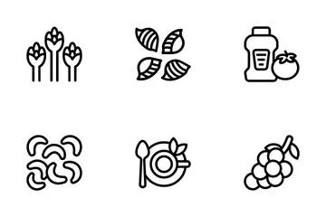 Alimentos e bebidas Icon Pack