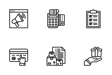 Commerce And Shopping Icon Pack
