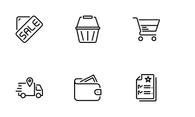 Commerce And Shopping Icon Pack