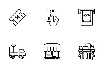 Commerce électronique Pack d'Icônes