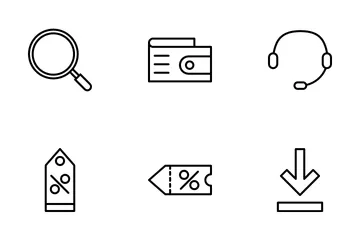 Commerce électronique Pack d'Icônes