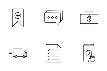 Commerce électronique Pack d'Icônes