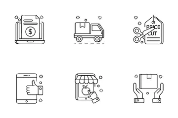 Commerce électronique Pack d'Icônes