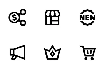 Commerce & Retail Icon Pack