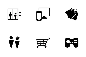 Commercial Center Icon Pack