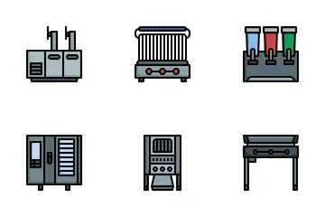 Commercial Kitchen Icon Pack