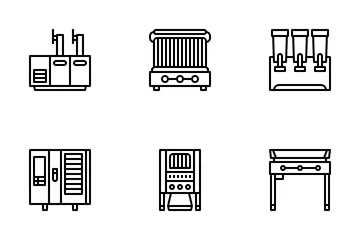 Commercial Kitchen Icon Pack