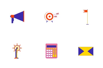 Commercial Leadership Symbols Icon Pack