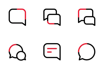 Communication And Chat Icon Pack