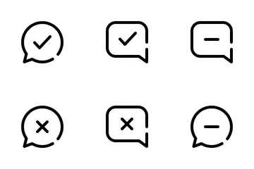 Communication And Chat Icon Pack