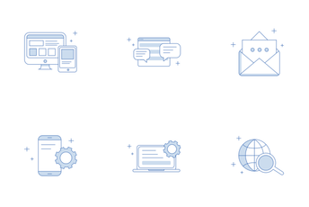 Communication And Connectivity Icon Pack