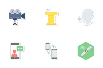 Communication And Connectivity Part 1 Icon Pack