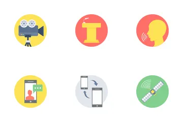 Communication And Connectivity Part 1 Icon Pack