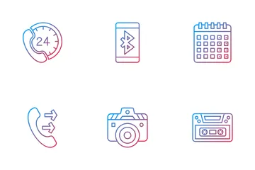 Communication And Media Icon Pack