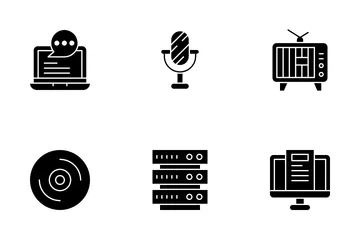 Communication And Media Icon Pack