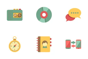 Communication And Media Icon Pack