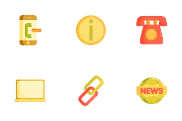 Communication And Media Icon Pack