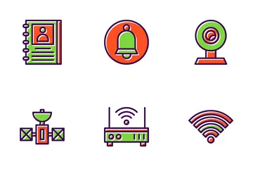 Communication And Media Icon Pack