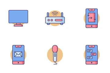 Communication And Media Icon Pack