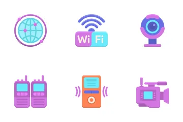 Communication And Media Icon Pack