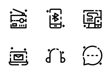 Communication And Network Icon Pack